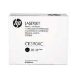 HP 90XC Black Contract Toner Cartridge (CE390XC)...