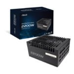 ASUS Pro WS Power Supply, 2200W 80 PLUS Platinum Efficiency, ATX 3.1 Compatible