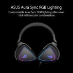 Asus ROG Delta S Wired Gaming Headset with AI noise-canceling mic, 7.1 Virtual Audio Channel, Detachable microphone, 50mm Neodymium Drivers, Asus Aura Scyn RGB, PC & Playstation / Nintendo, Black | 90YH02K0-B2UA00 - Image 2