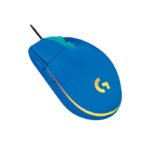 Logitech G203 Lightsync RGB Upto 8,000 DPI Wired Gaming Mouse - Blue - Image 2