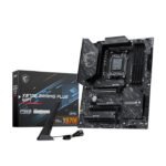MSI X870E GAMING PLUS WIFI – ATX AM5 DDR5 Motherboard with WiFi 7, 5G LAN & PCIe 5.0 | 911-7E70-001