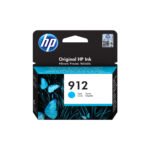 HP 912 Cyan Original Ink Cartridge (3YL77AE)...