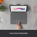 Logitech Combo Touch for iPad (10th Gen) - Oxford Grey - Image 3