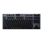 Logitech G915 X Lightspeed TKL Low-Profile Wireless Gaming Keyboard Key Control, LightSync, Low-Profile Mechanical Switches - Black