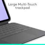 Logitech Combo Touch Keyboard Case For iPad Pro 13" ( M4 & M5 Models ) - Graphite - Image 3