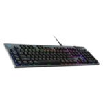 Logitech G915 X Wired Mechanical Keyboard, Tactile Switches, Double-Shot PBT Keycaps, LIGHTSYNC RGB Illumination, Wired Connectivity, English (US) Layout, Black | 920-012942 - Image 3