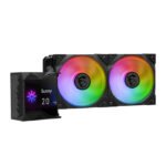 MSI MPG Core Liquid D240 2.4" Customizable IPS Display 240MM CPU Liquid Cooler - Black - Image 2