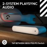 ASTRO A20 X LIGHTSPEED Bluetooth / Wireless Gaming Headset, LIGHTSYNC RGB, and 48 kHz Boom Mic, for PS5, Xbox, Nintendo Switch/Switch 2 and PC with 2-System PLAYSYNC Audio - White - Image 3