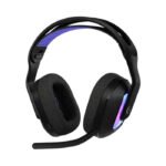Logitech G522 LightSpeed Tri-Mode Wireless/Bluetooth/Wired Lightsync RGB Gaming Headset,Broadcast BLUE VO!CE Quality Detachable Microphone, For PC,PS5,Mac & Smart Devices- Black - Image 3