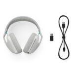 Logitech G321 LIGHTSPEED Wireless Bluetooth Gaming Headset, Dynamic Comfort and Fit - White - Image 2