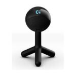 Logitech Yeti ORB Condenser RGB Gaming Mic With LightSync, Removeable Desktop Stand, USB-C To USB-A - Black