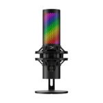 HyperX Quad Cast 2 S Future Ready Audio 100+ Customizable aRGB LEDs, Tap-To-Mute, Multifunction Controls For PC & Mac - Black