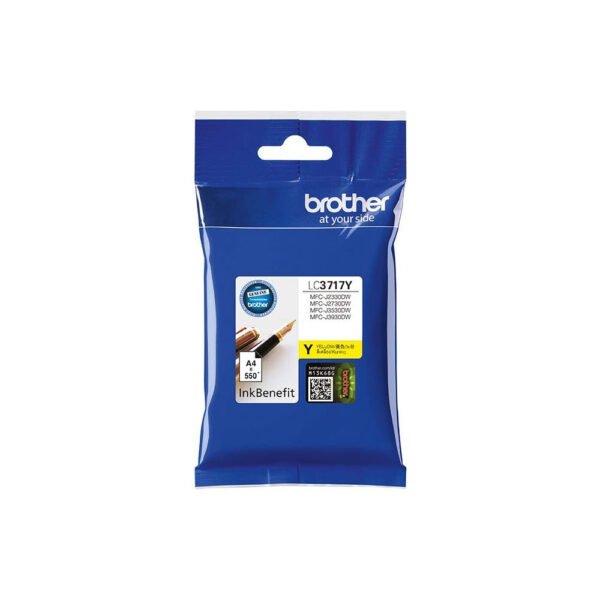 Brother Genuine LC3717Y Yellow Ink Cartridge...