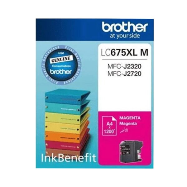 Brother LC675XL Magenta Ink Cartridge...