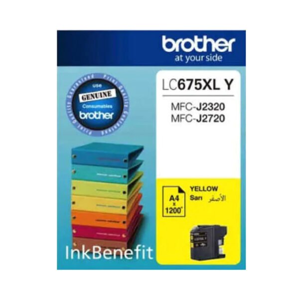 Brother LC675XL Yellow Ink Cartridge...