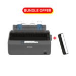 Epson LQ-350 Dot Matrix Printer + Ribbon Cartridge...