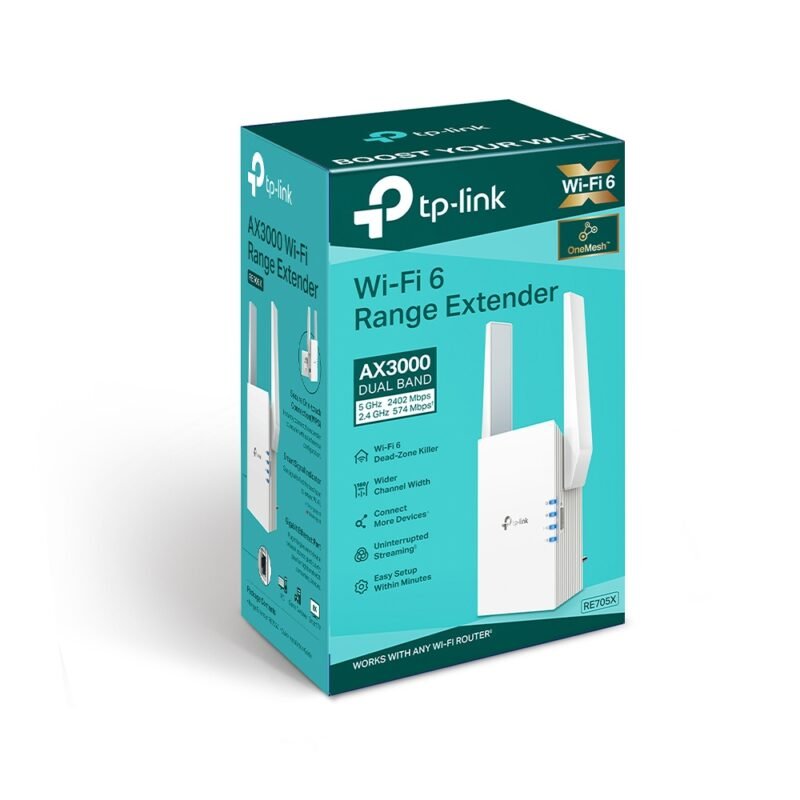 TP-Link RE705X AX3000 Mesh WiFi 6 Extender - Image 4