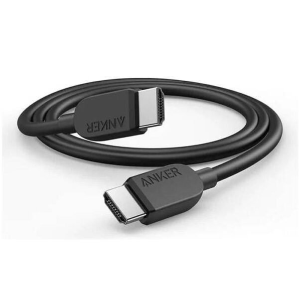 ANKER Superior Defintion HDMI Cable, 6ft, 8K Resolution at 60Hz and 4K at 120Hz, For TVs, Projectors, and Sound Systems, Black | A8742H11