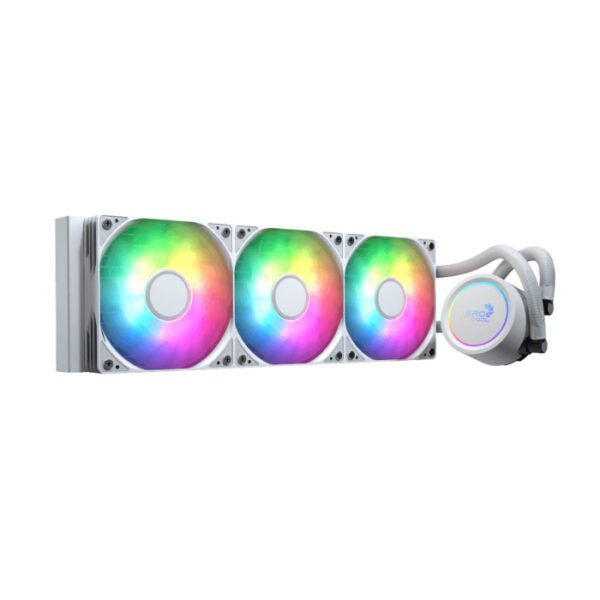 Aerocol Abyss L360R 360mm Digi ARGB Liquid Cooler - White