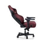 Andaseat Kaiser 4 Large Gaming Chair, Premium PVC Leather, High Density Foam, Memory Foam Head Pillow, Adjustable Armrests - Maroon - Image 3