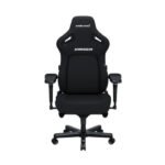 Andaseat Kaiser 4 XL Gaming Chair, Fabric Black Aluminum Base Adjustable & Armrest Magnetic Headrest Pillow - Carbon Black