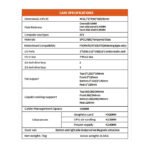 Jungle Leopard AS-01 Mid Tower Fornt & Left Side Tempered Glass Side Panel Case With 4 ARGB Galaxy Fans - White - Image 2