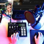 Maono Caster AU-AM100 Series Podcast Console Fully Integrated, Built-In Battery, Multi Channel mixing, High Quality preamps, Noice Reduction - Image 2