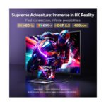 Warrky CH21 8K 60HZ USB-C to HDMI 2.1 Cable 1.8m - Space Gray - Image 2
