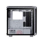 XPG BATTLECRUISER Super Mid-Tower 4-Side Tempered Glass Case with 4 RGB Fans - White - Image 2