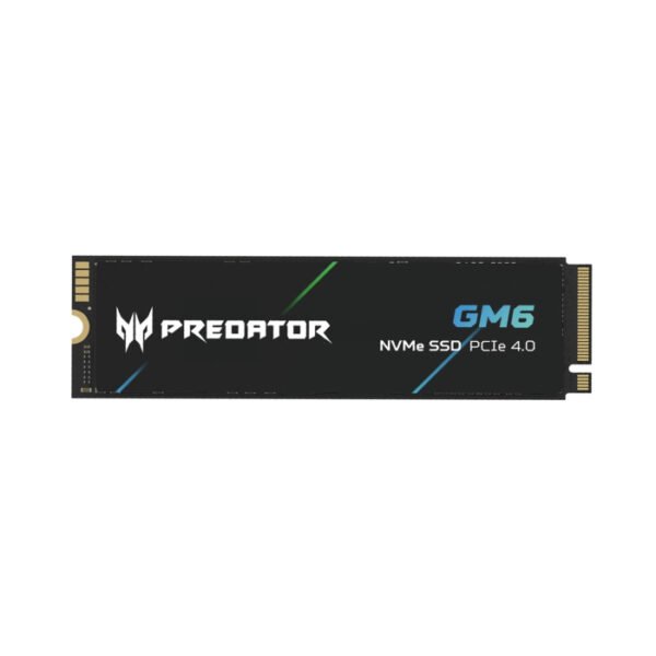 Acer Predator GM6 1TB NVMe PCIe Gen 4x4 M.2 SSD Read Speed Upto 7200, Write Upto 6200