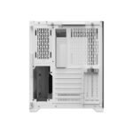 DarkFlash C305 Mid Tower Fornt & Left Side Tempered Glass Side Panel Case - White (No Fans Included) - Image 2