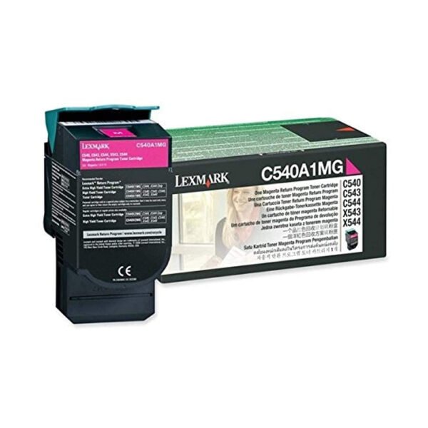 Lexmark C540 Magenta (C540A1MG) Toner Cartridge...