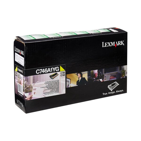 Lexmark C746 Yellow Toner Cartridge (C746A1YG)...