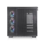 Thermaltake View 380 XL TG Mid Tower Two Panel Front & Left Side Tempered Glass Case with 4 ARGB Fans - Black - Image 2