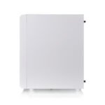 Thermaltake S200 TG ARGB Snow ATX Mid Tower Tempered Glass Side Panel With 3 ARGB Fans - White - Image 2