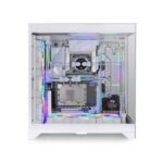 Thermaltake CTE E600 MX Snow Mid Tower Case, 2x 4mm Tempered Glass, 3Way VGA Mounting Bracket; 400mm PCIe4 Riser Cable Included - Image 3