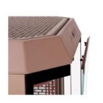 ThermalTake The Tower 600 Mid Tower Tempered Glass Panels On The Front And Two Perforated Panels On Each Side With 2 Fan - Gravel Sand - Image 2