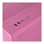 Thermaltake View 380TG Mid Tower Two Panel Front & Left Side Tempered Glass Case with 4 ARGB Fans - Bubble Pink - Image 2