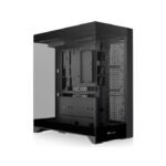 Thermaltake CTE E550 TG Mid Tower ATX Case, 3 Tempered Glass Panels Hidden-Connector Motherboard Support Three-Way VGA Installations Dual Chamber Design, Black | CA-1Z8-00M1WN-00 - Image 3