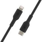 Belkin Boost Charge USB-C Cable With Lightning Connector 1M - Black - Image 2