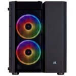CORSAIR Crystal Series 280X RGB Micro ATX Case - Black - Image 3