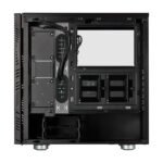 Corsair 275R Airflow Mid-Tower Slatted Front Panel Tempered Glass Side Panel Case with 2+1 Fan - Black - Image 3