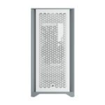 Corsair 4000D Airflow Mid Tower Steel Plastic Side Tempered Glass Panel Case with 4 Fan - White - Image 3