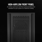 CORSAIR 5000D CORE AIRFLOW Mid Tower ATX Case - Black - Image 2