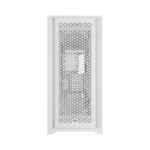CORSAIR 5000D Core Airflow ATX Mid Tower Case Left Side Tempered Glass - White - Image 3