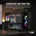 CORSAIR ICUE LINK 2500X RGB Mid Tower Case - Black - Image 3