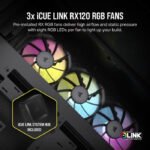 CORSAIR ICUE LINK 6500X RGB Mid Tower Case - Black - Image 2