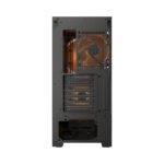 Cougar AIRFACE 180 Series Mid Tower Left Side Tempered Glass Panel Case With 3 ARGB Fans - Black - Image 2