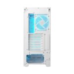 Cougar AIRFACE 180 Series Mid Tower Left Side Tempered Glass Panel Case With 3 ARGB Fans - White - Image 2