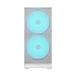 Cougar AIRFACE 180 Series Mid Tower Left Side Tempered Glass Panel Case With 3 ARGB Fans - White - Image 3